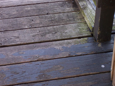 texture on the boardwalk