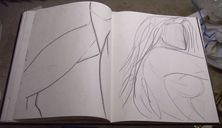 sketchbook contour